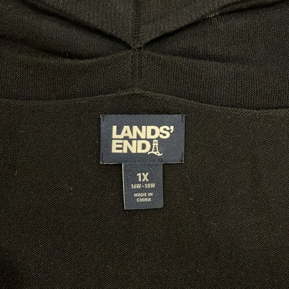 Lands End Cardigan - Size 1X - Picture 7 of 8